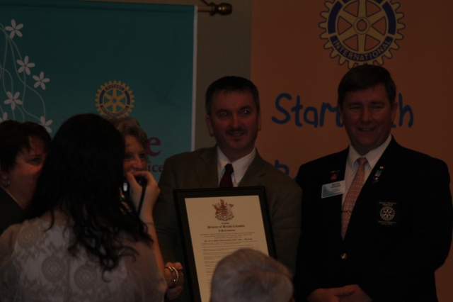 The Government of British Columbia proclaims February 23rd Rotary Day in British Columbia